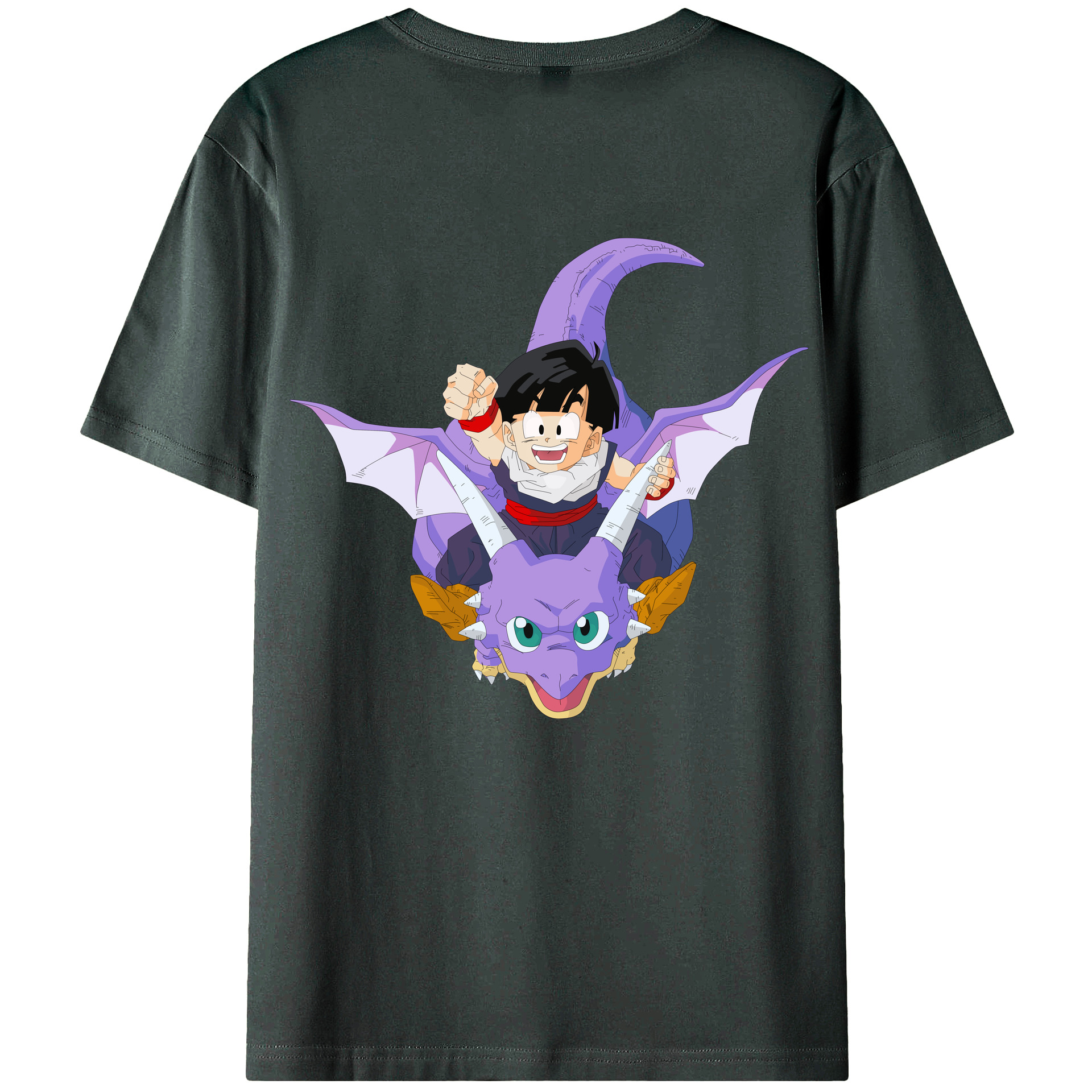 （画像用） ドラゴンボール DRAGON BALL 綿100％ メンズ半袖Tシャツ（バックプリント） 通気性